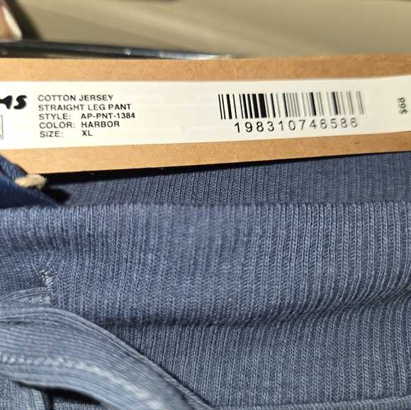 NWT SKIMS Cotton Jersey Straight Leg Pants - Picture 6 of 7